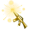 Party Sparkler Golden Gun