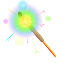 Party Sparkler Holographic