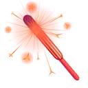 Party Sparkler Red Hot
