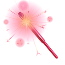 Party Sparkler Ruby Shine