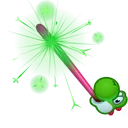 Party Sparkler Yoshi Green