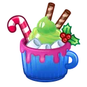 Holiday Drink Apple Mousse