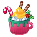 Holiday Drink Banana Split