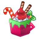 Holiday Drink Berry Pixel