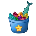 Holiday Drink Fish Basket