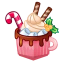Holiday Drink Peach Latte