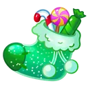 Xmas Stocking Radioactive