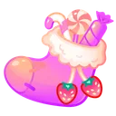 Xmas Stocking Strawberry
