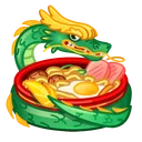 Instant Ramen Jade Dragon