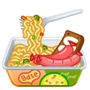 Instant Ramen Sausage Duo