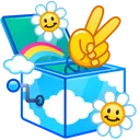 Jack-in-the-Box Peace Bro