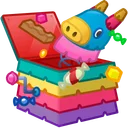 Jack-in-the-Box Piñata