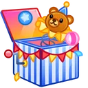Jack-in-the-Box Teddy Bear