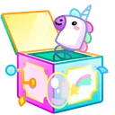 Jack-in-the-Box Unicorn