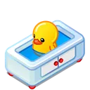 Artisan Brick Duck Bath