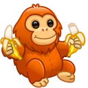 Jolly Chimp Bananas