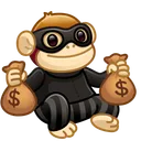 Jolly Chimp Bank Robber