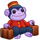 Jolly Chimp Bellboy