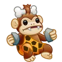 Jolly Chimp Cavegirl