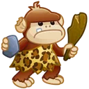 Jolly Chimp Caveman