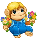 Jolly Chimp Farm Girl