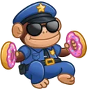 Jolly Chimp Policeman