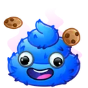 Happy Brownie Cookie Monster