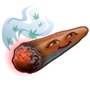 Snoop Cigar Happy Face