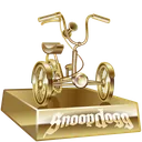 Low Rider Golden Bike