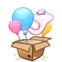 Snake Box Balloons