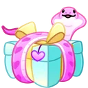 Snake Box Pink Boa