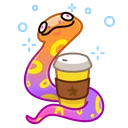 Pet Snake Coffee!