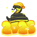 Lunar Snake Golden Coal