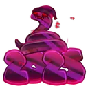 Lunar Snake Red Amethyst
