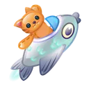 Stellar Rocket Fishing Cat
