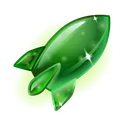 Stellar Rocket Green Jelly