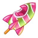 Stellar Rocket Lollipop