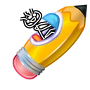 Stellar Rocket Pencil